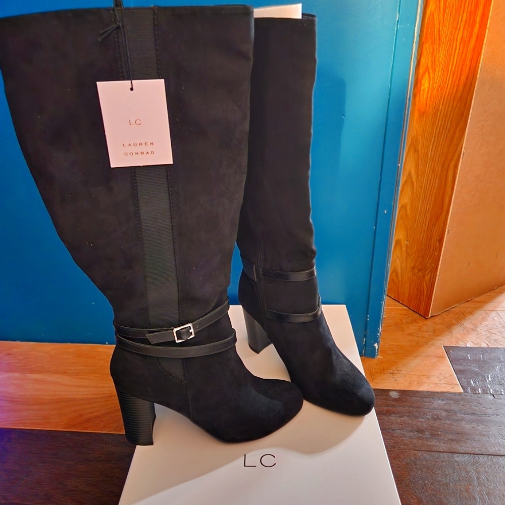 Lauren Conrad Faux Leather Boots Size 9